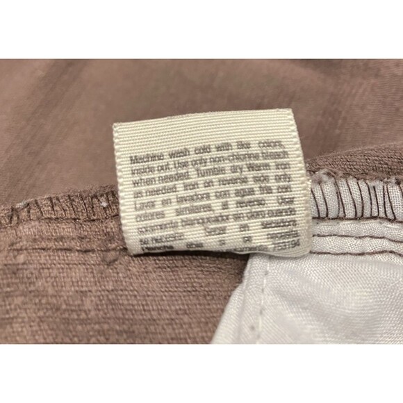 St Johns Bay Womens Stretch Corduroy Pants Brown Mid Rise Bootcut Size 6 NWOT - Picture 4 of 7